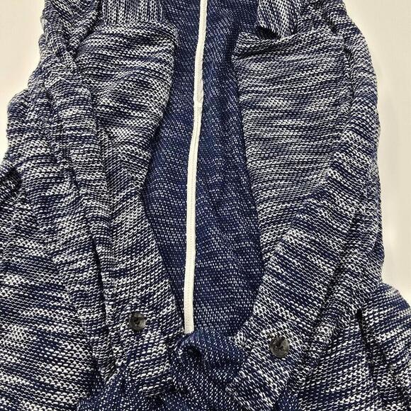 BAGATELLE Tweed Open-front Jacket In Blue size M (MR-181) - Picture 8 of 8